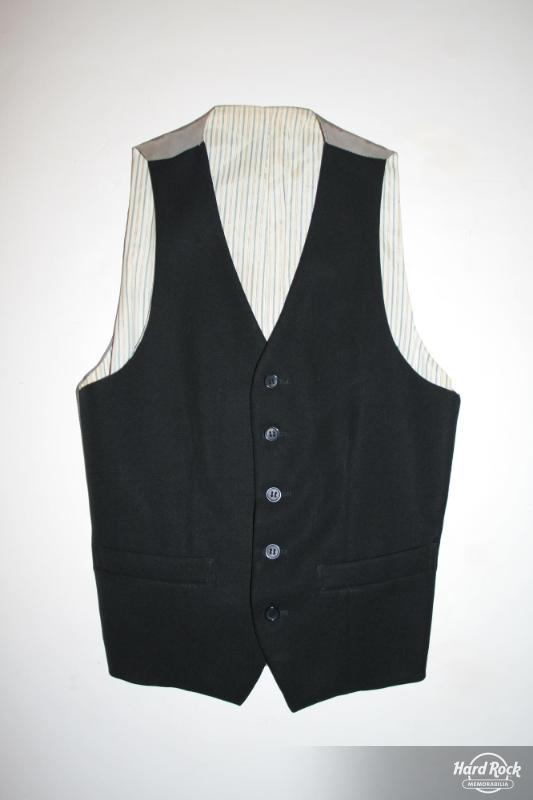 "Darkness on the Edge of Town" Tour-Worn Black Vest