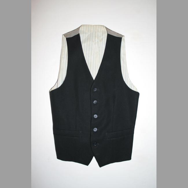 "Darkness on the Edge of Town" Tour-Worn Black Vest
