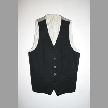 "Darkness on the Edge of Town" Tour-Worn Black Vest