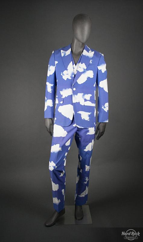 JC de Catelbajac Three-piece Blue and White Cloud Suit