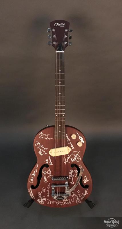 Tribute Concert - Signed Oriolo Electric Guitar