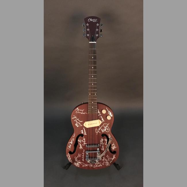 Tribute Concert - Signed Oriolo Electric Guitar