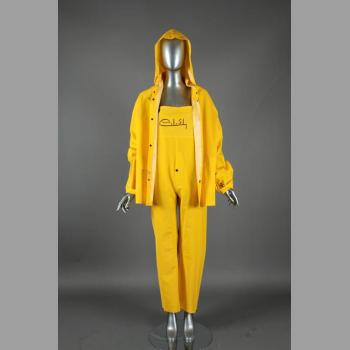 Yellow Overalls with Matching Coat