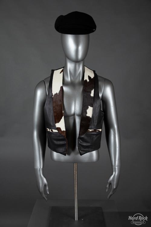 Kangol beret and vest