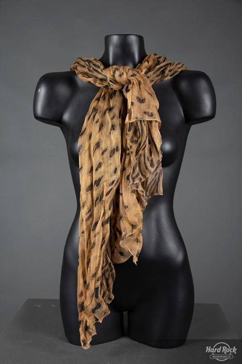 Jungle-Cat Print Scarf