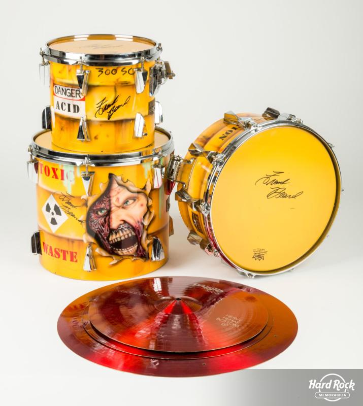 Yellow "Toxic Waste" Drum Kit