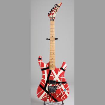Red Striped Kramer Guitar