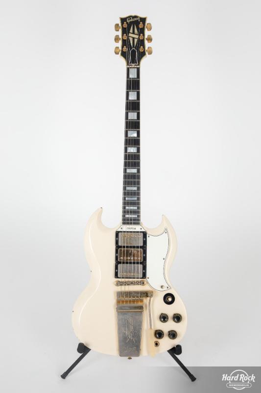 1963 White Gibson SG Custom