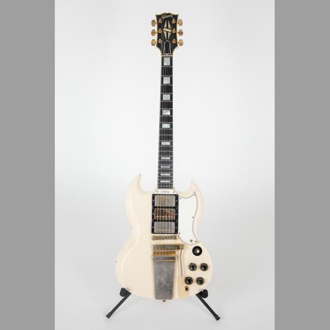 1963 White Gibson SG Custom