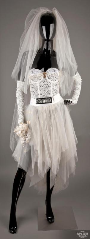 “Like a Virgin” Wedding Dress