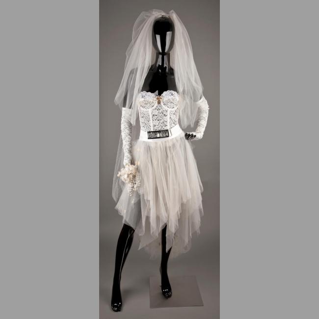 “Like a Virgin” Wedding Dress