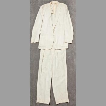 Linen suit