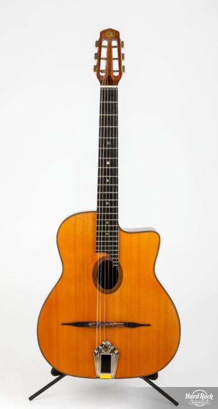 Maccaferri-style guitar