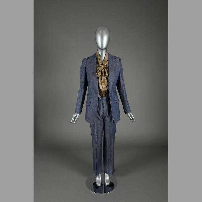 Wolk Morais Denim Suit Ensemble