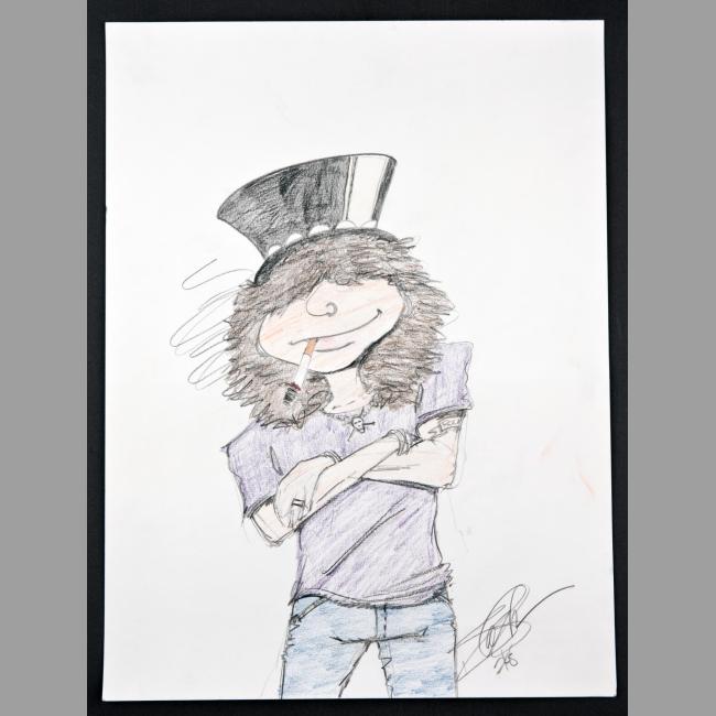 Self Portrait on Paper