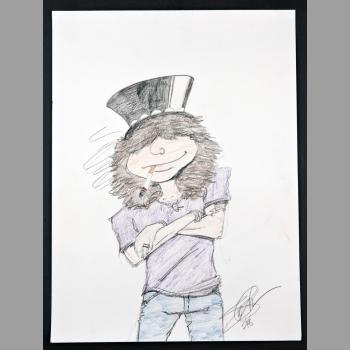 Self Portrait on Paper