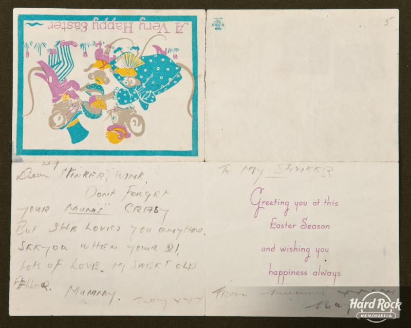 Easter Card from Julia Lennon