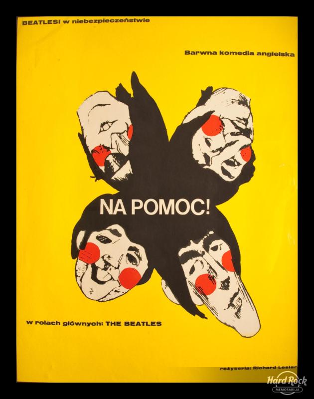 Polish Poster for "Help!"