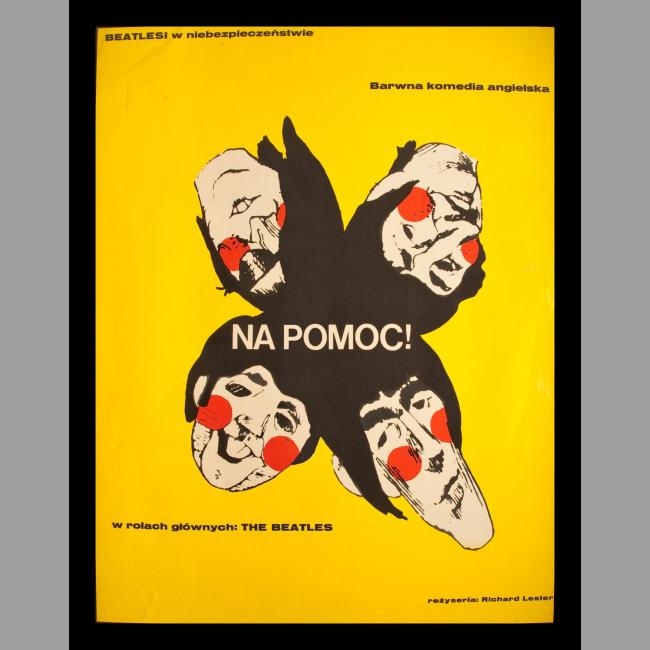 Polish Poster for "Help!"