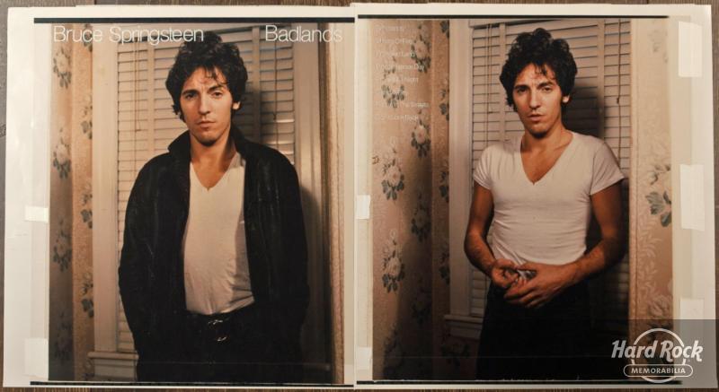 Early Art Layout for "Darkness on the Edge of Town"