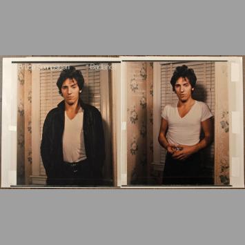 Early Art Layout for "Darkness on the Edge of Town"