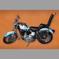 1976 Custom Painted Harley Davidson Motorcycle