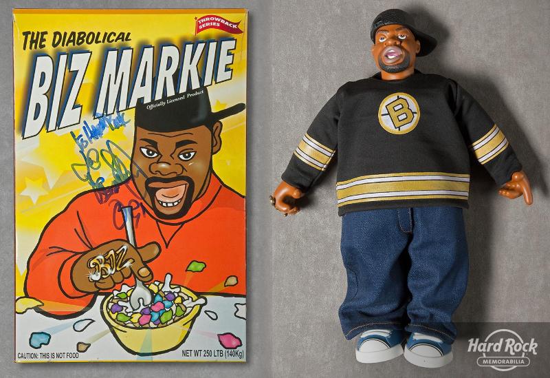 Biz Markie Action Doll Cereal Box Packaging