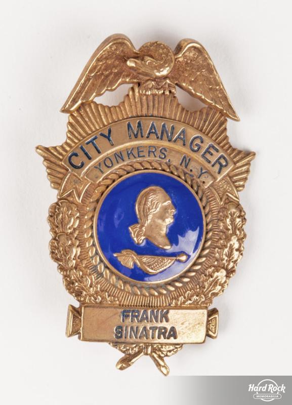 Yonkers, NY City Manager Badge