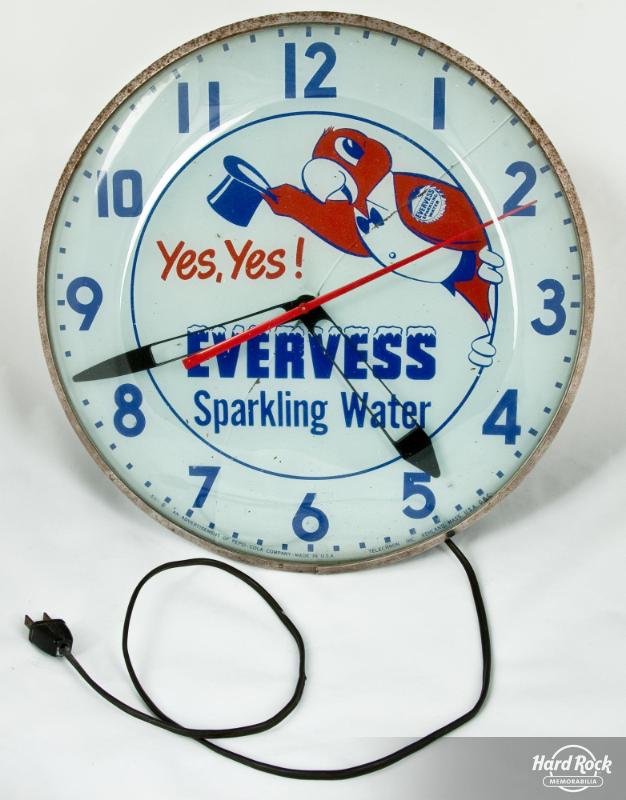 Steel Pier Backstage Clock