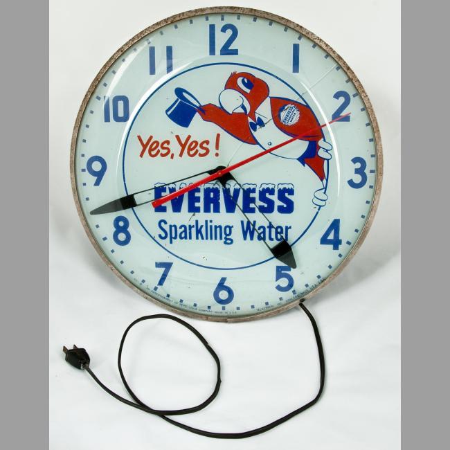 Steel Pier Backstage Clock