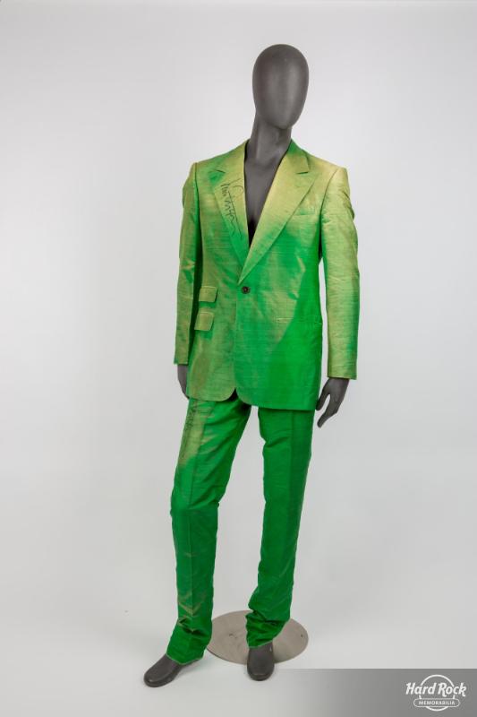 Green Silk Tommy Hilfiger Suit