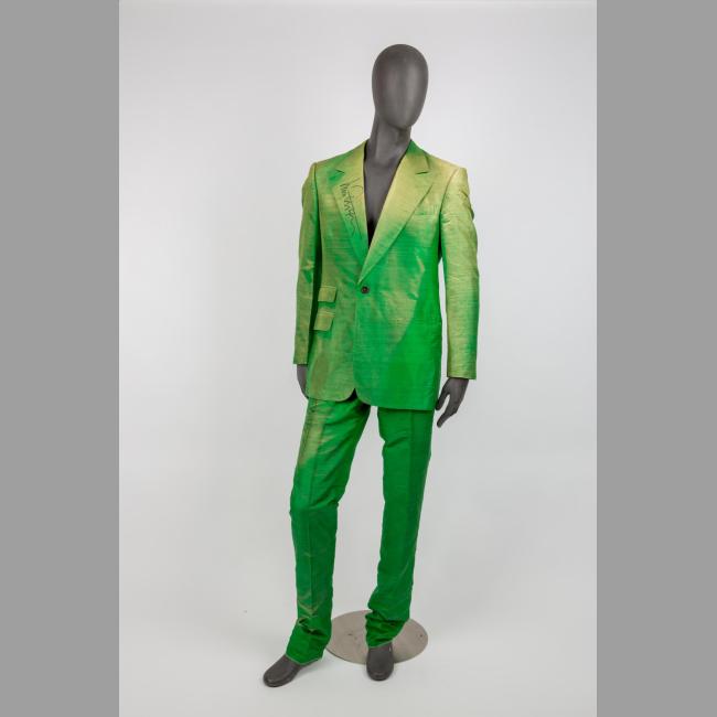 Green Silk Tommy Hilfiger Suit