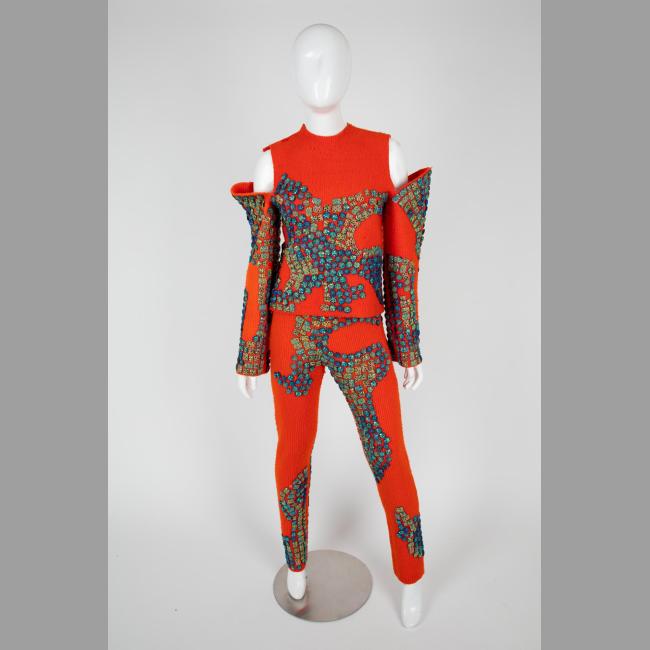 Wilson PK Red Knit Two-piece Outfit