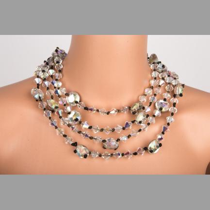 Cut Glass Necklace