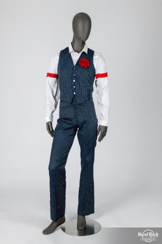 Black Pinstripe Suit