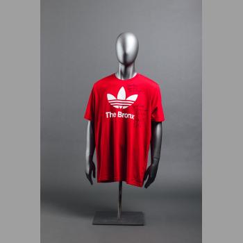 Red "The Bronx" Adidas T-Shirt - Hen Dogg