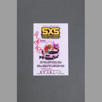 2023 5X5 Block Party Postcards