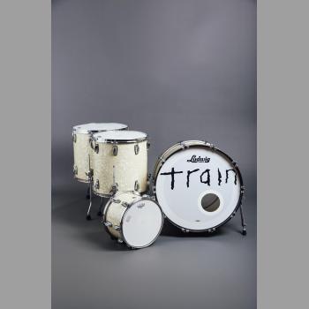 White Marine Drumkit