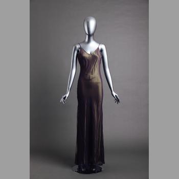 BLACK-OLIVE MAXI DRESS