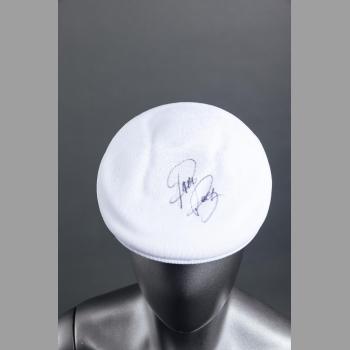 Signed White Kangol Hat - Pete Rock