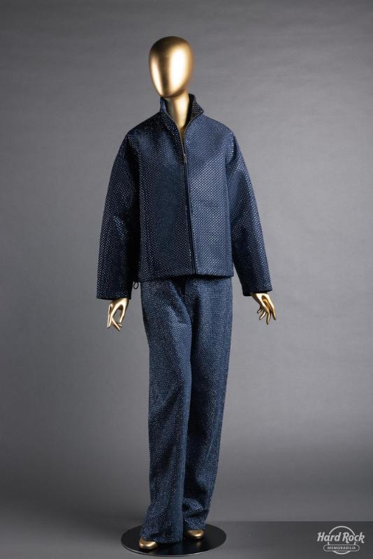 Stage-Worn Custom Gucci Denim Outfit