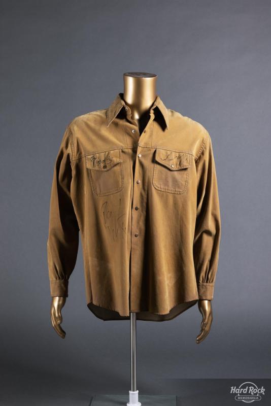West Cal 45. Tan Shirt