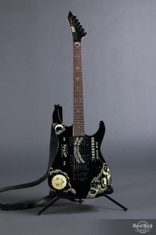 Custom ESP Ouija Board Guitar