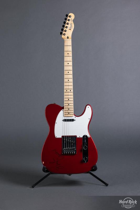 Red Fender Telecaster Guitar