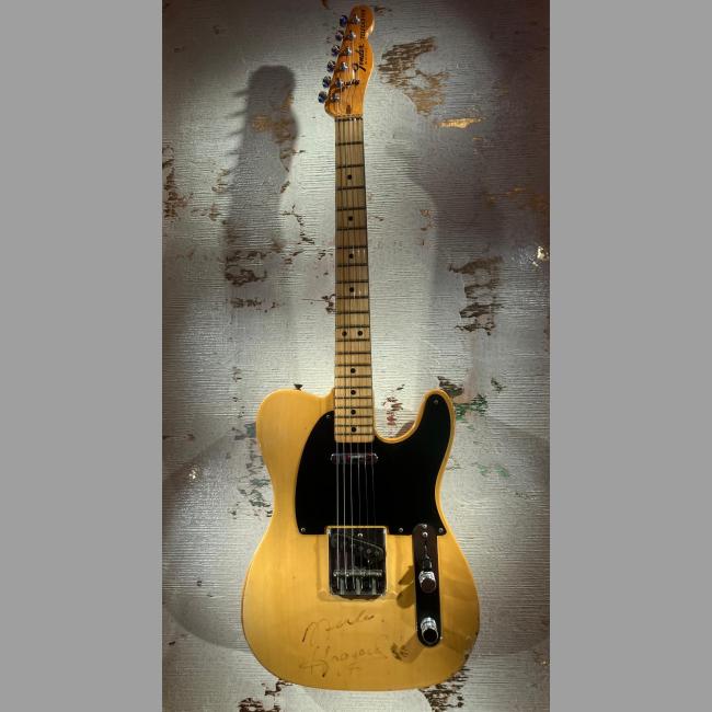 Beige Telecaster Guitar